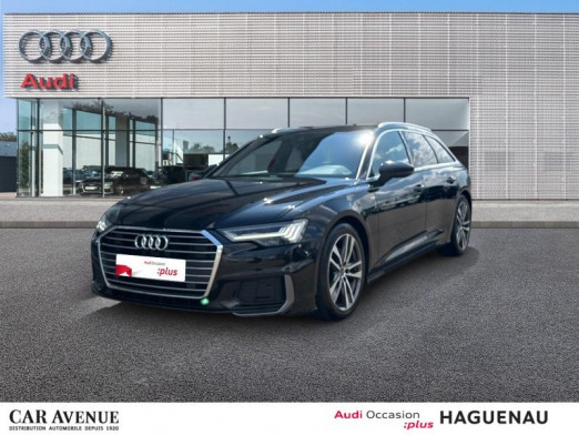 Occasion AUDI A6 Avant 40 TDI 204 S line S tronic 7 SIEGES AVANT CHAUFFANTS CAMERA JANTES 19' VOLANT SPORT CLE CON 2022 Noir Mythic métallisé 36 989 € à Haguenau