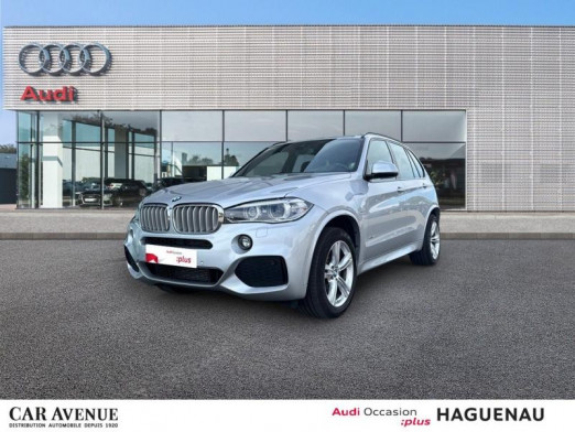 Used BMW X5 xDrive40eA 313ch M Sport affichage tete haute, sieges av chauffants ventillé 2018 Blanc € 38,490 in Haguenau