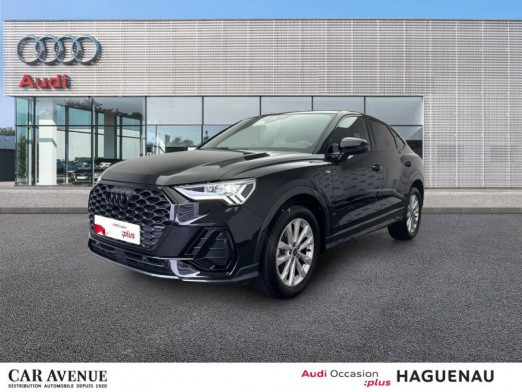 Occasion AUDI Q3 Sportback 35 TFSI 150 S line S tronic 7 TOIT OUVRANT SIEGES AV CHAUFFANTS SAMRTPHONE INTERFACE CA 2024 Noir Mythic métallisé 45 449 € à Haguenau