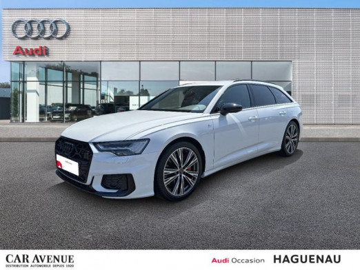 Occasion AUDI A6 Avant 2.0 TFSI 367ch e-hybrid S line Quattro S tronic 7 2025 Blanc Glacier métallisé 69 420 € à Haguenau