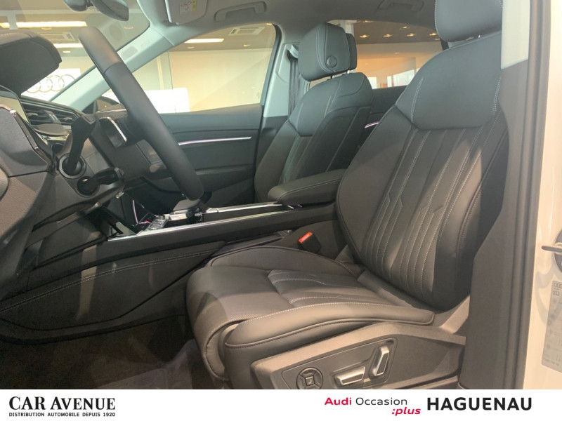Occasion AUDI Q8 e-tron Sportback 55 408ch Avus quattro 2024 Blanc Glacier Métallisée 67990 € à Haguenau