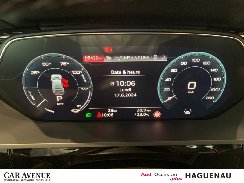 Occasion AUDI Q8 e-tron Sportback 55 408ch Avus quattro 2024 Blanc Glacier Métallisée 67990 € à Haguenau