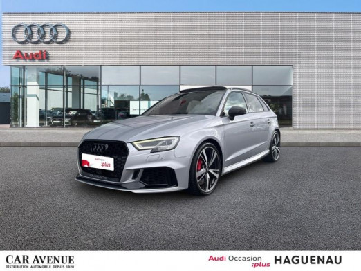 Used AUDI RS3 Sportback 2.5 TFSI 400 quattro S tronic 7 CAMERA PHONE BOX TOIT OUVRANT SIEGES AV ELECTRIQUES CH 2019 Argent fleuret € 44,988 in Haguenau