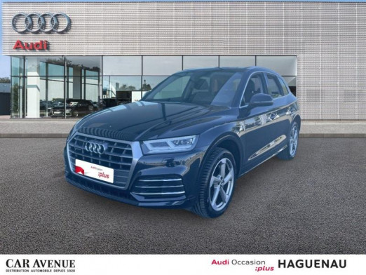 Used AUDI Q5 40 TDI 190ch S line quattro S tronic 7 Euro6d-T 2019 Bleu Lunaire € 32,989 in Haguenau
