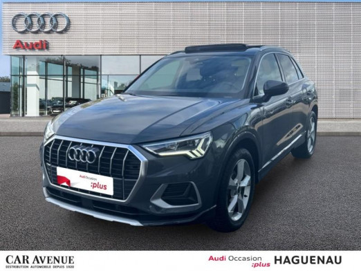 Used AUDI Q3 35 TFSI 150 Mild Hybrid Design Luxe S tronic 7 CAMERA 360° SELLERIE ALCANTARA LEDS AVEC CLIGNOTAN 2021 Gris Nano métallisé € 34,989 in Haguenau