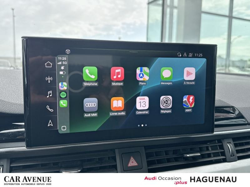 Occasion AUDI A4 Avant 35 TDI 163 S Edition S tronic 7 9cv CAMERA DE RECUL SIEGES AV ELECTRIQUES CHAUFFANTS ET MAS 2022 Blanc glacier métallisé 27989 € à Haguenau