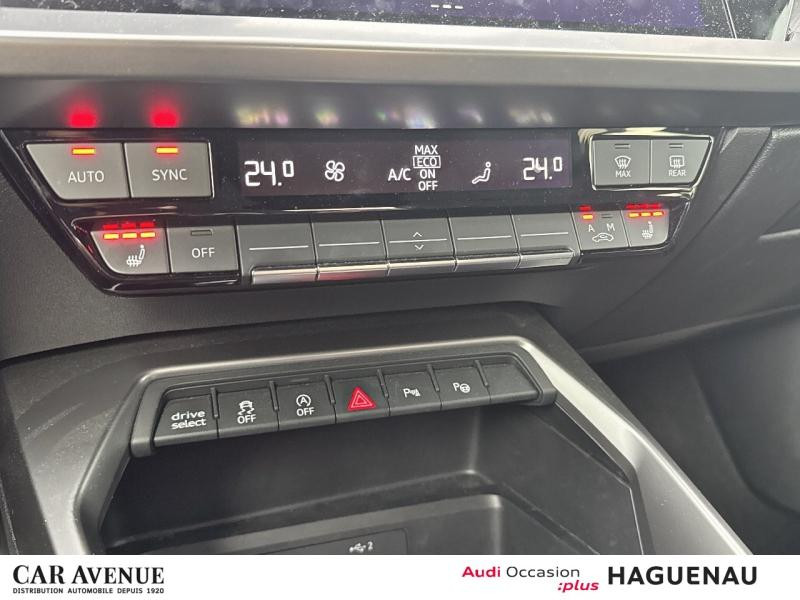 Occasion AUDI A3 Sportback 35 TFSI 150 Mild Hybrid S line S tronic 7 SIEGES AV CHAUFFANTS REGULATEUR ADAPTATIF  VO 2024 Rouge Tango métallisé 32989 € à Haguenau