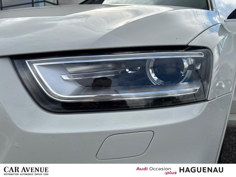 Occasion AUDI Q3 2.0 TDI 177 S line peinture intégrale volant sport vitres arr surteintées trappe à ski 2013 Blanc Amalfi 13989 € à Haguenau