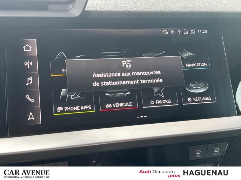 Occasion AUDI A3 Berline 35 TFSI 150 Mild Hybrid S line S tronic 7 CAMERA DE RECUL SMARTPHONE INTERFACE SIEGES AV 2024 Noir Mythic métallisé 33989 € à Haguenau
