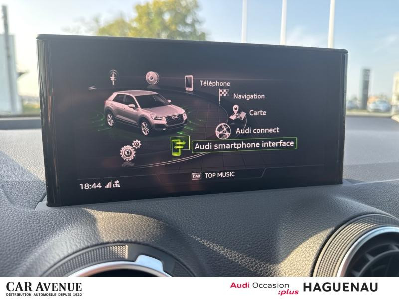 Occasion AUDI Q2 35 TFSI 150  Design S tronic 7 PACK EXTERIEUR S LINE SIEGES AV CHAUFFANTS CAMERA 2023 Noir Mythic métallisé 30489 € à Haguenau