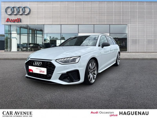 Occasion AUDI A4 Avant 35 TDI 163 S Edition S tronic 7 9cv CAMERA DE RECUL SIEGES AV ELECTRIQUES CHAUFFANTS ET MAS 2022 Blanc glacier métallisé 27 989 € à Haguenau