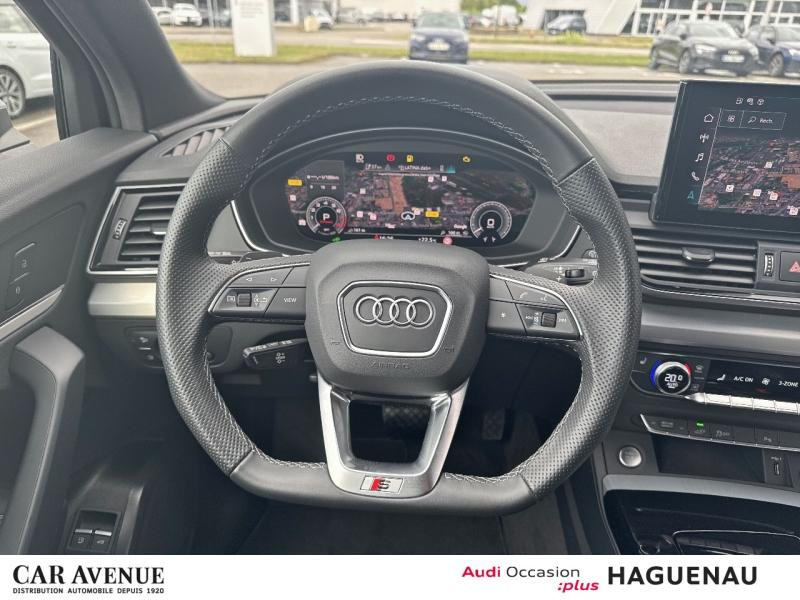 Occasion AUDI Q5 50 TFSI e 299 S line quattro S tronic 7 / Toit Panoramique / Caméra / Matrix LED Dynamique 2024 Argent Fleuret métallisé 49489 € à Haguenau