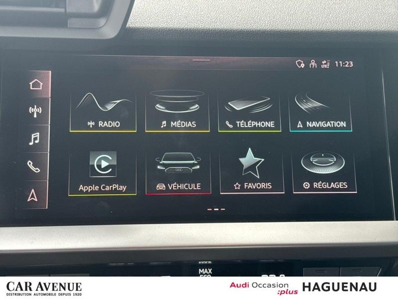 Occasion AUDI A3 Berline 35 TFSI 150 Mild Hybrid S line S tronic 7 CAMERA DE RECUL SMARTPHONE INTERFACE SIEGES AV 2024 Noir Mythic métallisé 33989 € à Haguenau
