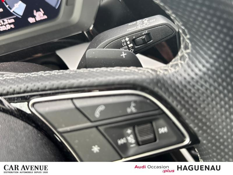 Occasion AUDI A3 Sportback 35 TFSI 150 Mild Hybrid S line S tronic 7 SIEGES AV CHAUFFANTS REGULATEUR ADAPTATIF  VO 2024 Rouge Tango métallisé 32989 € à Haguenau