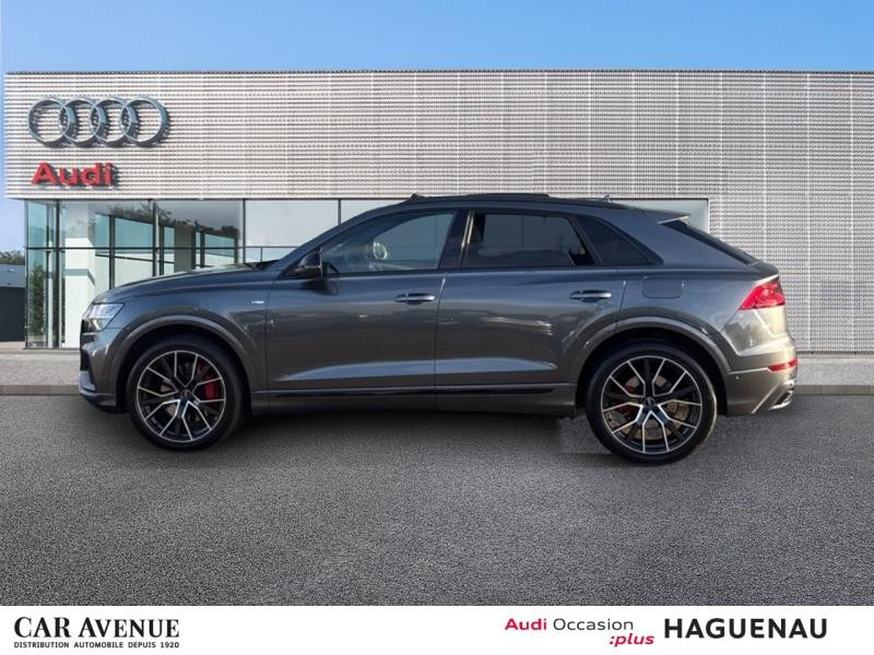 Occasion AUDI Q8 60 TFSI e 462 Compétition quattro tiptronic 8 JANTES 22' AUDI SPORT NOIR CLIMATISATION STATIONNAI 2022 Gris Daytona nacré 69989 € à Haguenau