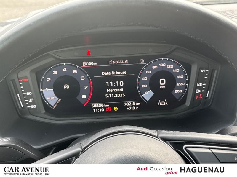 Occasion AUDI A1 Sportback 30 TFSI 110 Advanced 2 SMARTPHONE INTERFACE JANTES 17' LEDS CLIGNOATNTS DYNAMIQUES SIEG 2022 Blanc Glacier métallisé 21989 € à Haguenau