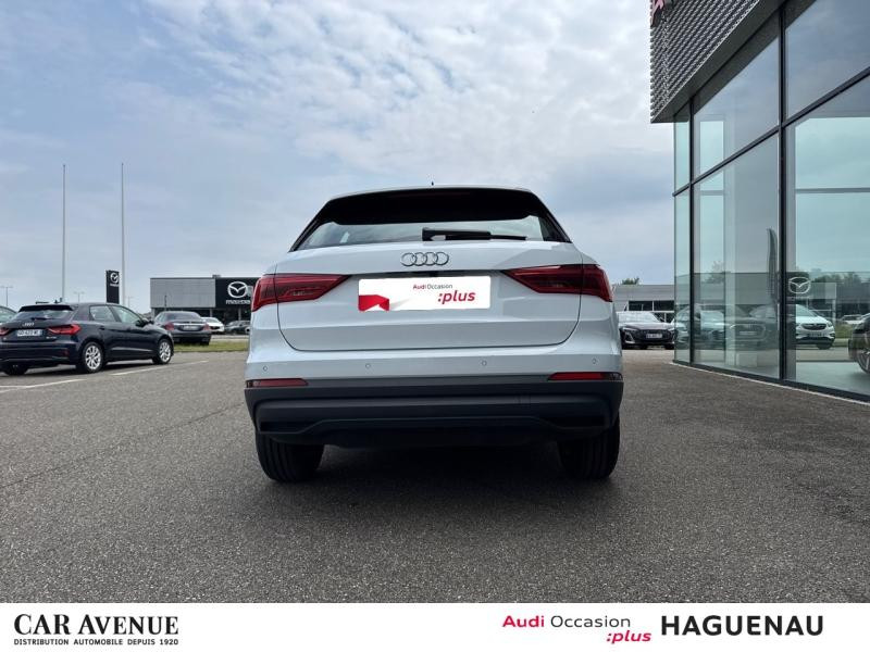 Occasion AUDI Q3 35 TFSI 150 Business line S tronic 7 / Virtual Cockpit / GPS / Caméra / Feux LED / Attelage 2021 Blanc Glacier métallisé 27449 € à Haguenau