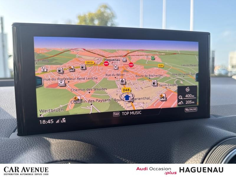 Occasion AUDI Q2 35 TFSI 150  Design S tronic 7 PACK EXTERIEUR S LINE SIEGES AV CHAUFFANTS CAMERA 2023 Noir Mythic métallisé 30489 € à Haguenau