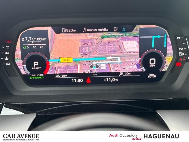 Occasion AUDI A3 Berline 35 TFSI 150 Mild Hybrid S line S tronic 7 CAMERA DE RECUL SMARTPHONE INTERFACE SIEGES AV 2024 Noir Mythic métallisé 33989 € à Haguenau