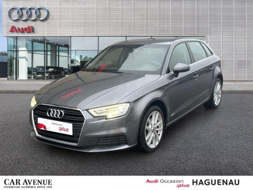 Occasion AUDI A3 Sportback 35 TFSI 150 CoD Business line S tronic 7 CAMERA DE RECUL JANTES 17' MMI NAVIGATION RADA 2020 Gris Mousson 22 489 € à Haguenau