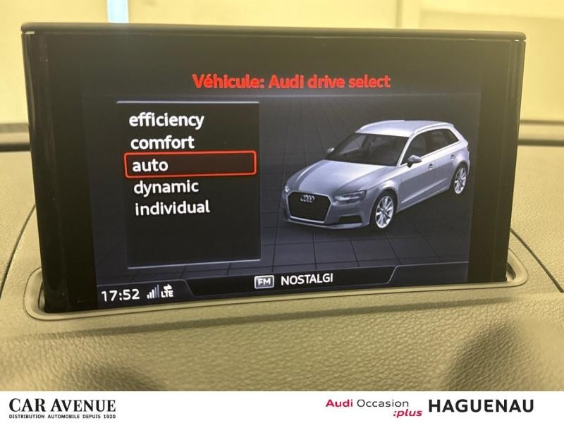 Occasion AUDI A3 Sportback 35 TFSI 150 CoD Business line S tronic 7 CAMERA DE RECUL JANTES 17' MMI NAVIGATION RADA 2020 Gris Mousson 22489 € à Haguenau