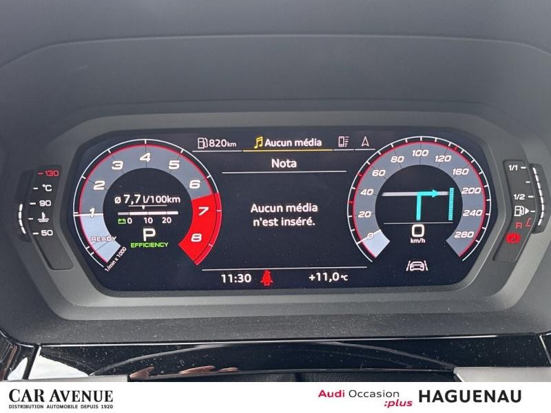 Occasion AUDI A3 Berline 35 TFSI 150 Mild Hybrid S line S tronic 7 CAMERA DE RECUL SMARTPHONE INTERFACE SIEGES AV 2024 Noir Mythic métallisé 33989 € à Haguenau