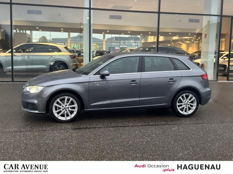 Occasion AUDI A3 Sportback 35 TFSI 150 CoD Business line S tronic 7 CAMERA DE RECUL JANTES 17' MMI NAVIGATION RADA 2020 Gris Mousson 22489 € à Haguenau