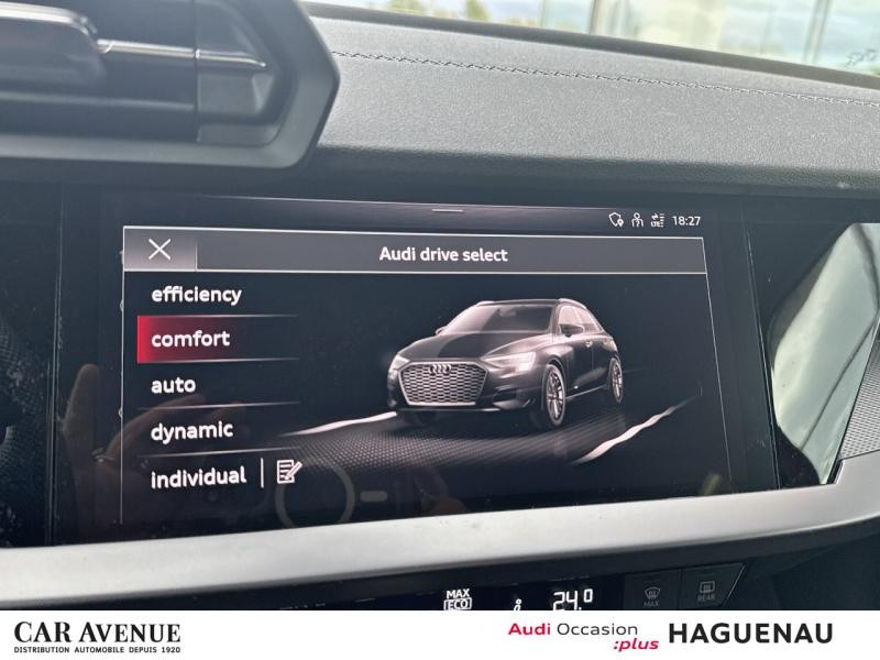 Occasion AUDI A3 Sportback 35 TFSI 150 Mild Hybrid S line S tronic 7 SIEGES AV CHAUFFANTS REGULATEUR ADAPTATIF  VO 2024 Rouge Tango métallisé 32989 € à Haguenau
