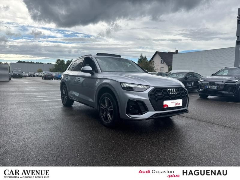 Occasion AUDI Q5 50 TFSI e 299 S line quattro S tronic 7 / Toit Panoramique / Caméra / Matrix LED Dynamique 2024 Argent Fleuret métallisé 49489 € à Haguenau