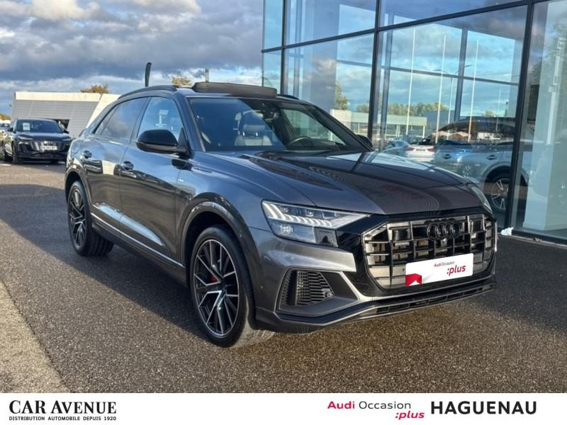 Occasion AUDI Q8 60 TFSI e 462 Compétition quattro tiptronic 8 JANTES 22' AUDI SPORT NOIR CLIMATISATION STATIONNAI 2022 Gris Daytona nacré 69989 € à Haguenau