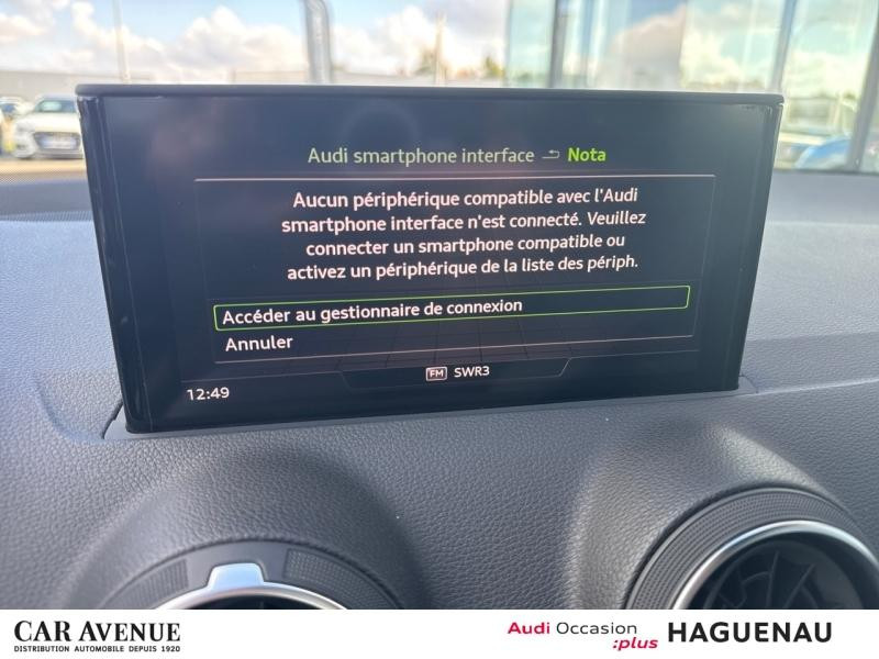 Occasion AUDI Q2 35 TFSI 150 Advanced S tronic 7 2023 Gris Daytona nacré 26489 € à Haguenau