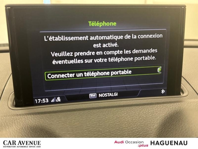 Occasion AUDI A3 Sportback 35 TFSI 150 CoD Business line S tronic 7 CAMERA DE RECUL JANTES 17' MMI NAVIGATION RADA 2020 Gris Mousson 22489 € à Haguenau
