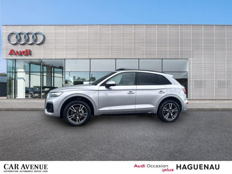 Occasion AUDI Q5 50 TFSI e 299 S line quattro S tronic 7 / Toit Panoramique / Caméra / Matrix LED Dynamique 2024 Argent Fleuret métallisé 49489 € à Haguenau