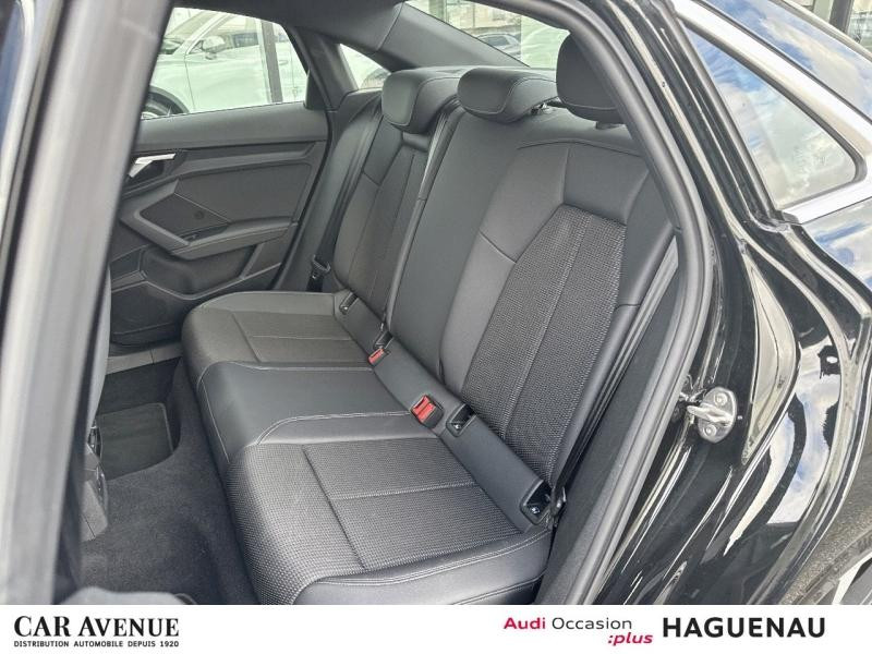 Occasion AUDI A3 Berline 35 TFSI 150 Mild Hybrid S line S tronic 7 CAMERA DE RECUL SMARTPHONE INTERFACE SIEGES AV 2024 Noir Mythic métallisé 33989 € à Haguenau