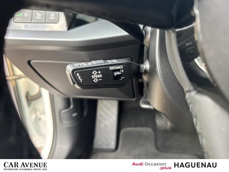 Occasion AUDI A3 Sportback 30 TFSI 116ch MICRO Hybride Design S tronic 7 SMARTPHONE INTERFACE PALETTES AU VOLANT L 2024 Blanc Arkona 27489 € à Haguenau