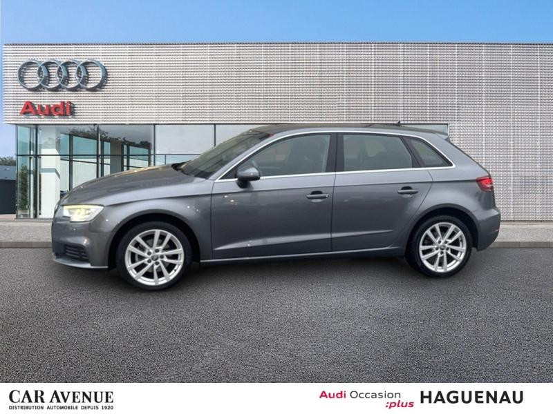 Occasion AUDI A3 Sportback 35 TFSI 150 CoD Business line S tronic 7 CAMERA DE RECUL JANTES 17' MMI NAVIGATION RADA 2020 Gris Mousson 22489 € à Haguenau