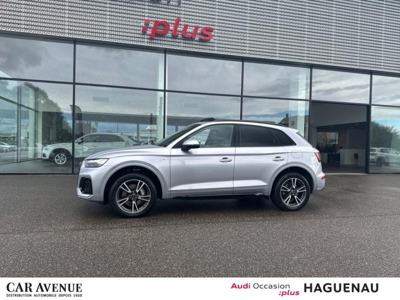 Occasion AUDI Q5 50 TFSI e 299 S line quattro S tronic 7 / Toit Panoramique / Caméra / Matrix LED Dynamique 2024 Argent Fleuret métallisé 49489 € à Haguenau