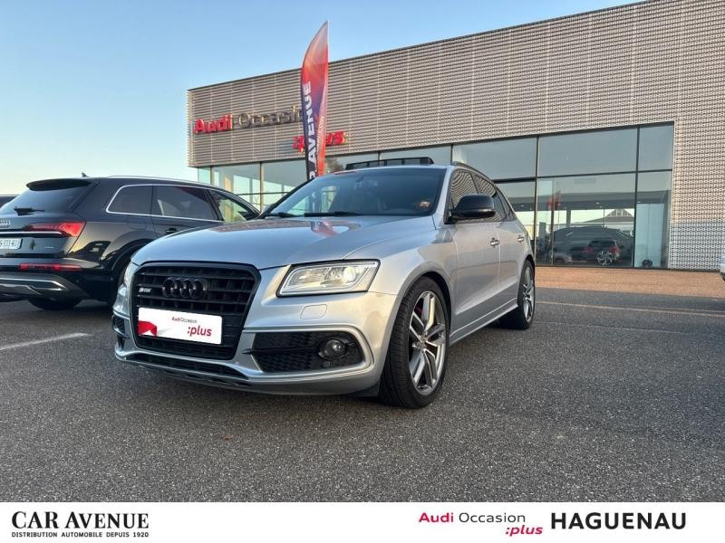 Used AUDI SQ5 3.0 V6 BiTDI 340 plus quattro Tiptronic TOIT PANORAMIQUE REGULATEUR ADAPTATIF JANTES 21' CAMERA 2016 Argent fleuret € 24990 in Haguenau