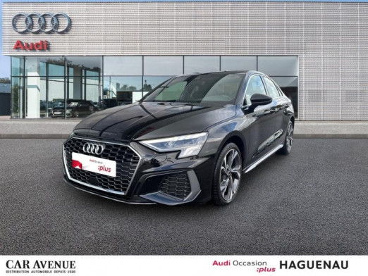 Occasion AUDI A3 Berline 35 TFSI 150 Mild Hybrid S line S tronic 7 CAMERA DE RECUL SMARTPHONE INTERFACE SIEGES AV 2024 Noir Mythic métallisé 33 989 € à Haguenau