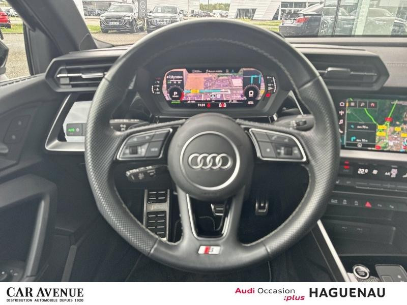 Occasion AUDI A3 Berline 35 TFSI 150 Mild Hybrid S line S tronic 7 CAMERA DE RECUL SMARTPHONE INTERFACE SIEGES AV 2024 Noir Mythic métallisé 33989 € à Haguenau