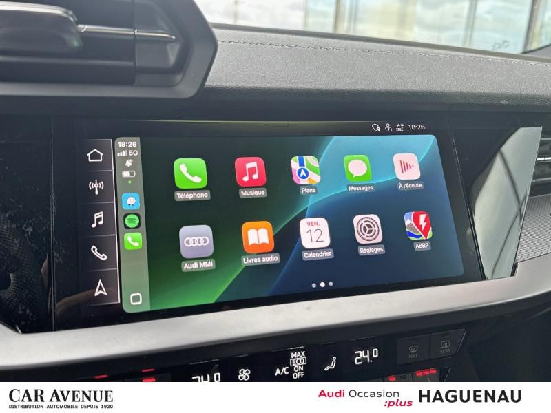 Occasion AUDI A3 Sportback 35 TFSI 150 Mild Hybrid S line S tronic 7 SIEGES AV CHAUFFANTS REGULATEUR ADAPTATIF  VO 2024 Rouge Tango métallisé 32989 € à Haguenau