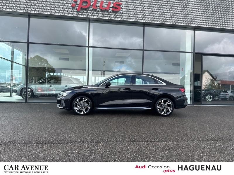 Occasion AUDI A3 Berline 35 TFSI 150 Mild Hybrid S line S tronic 7 CAMERA DE RECUL SMARTPHONE INTERFACE SIEGES AV 2024 Noir Mythic métallisé 33989 € à Haguenau