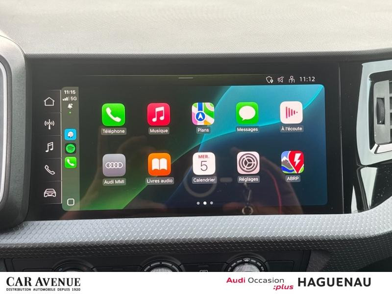 Occasion AUDI A1 Sportback 30 TFSI 110 Advanced 2 SMARTPHONE INTERFACE JANTES 17' LEDS CLIGNOATNTS DYNAMIQUES SIEG 2022 Blanc Glacier métallisé 21989 € à Haguenau