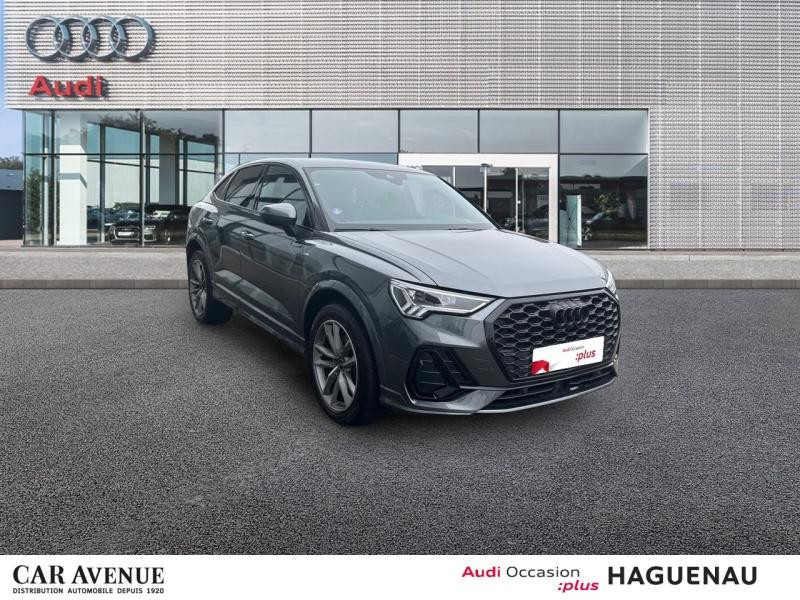 Used AUDI Q3 Sportback 45 TFSI e 245 S line S tronic 6 CAMERA 360° JANTES 19' TITANE ECLAIRAGE MULTICOLORE SMA 2022 Gris Daytona nacré € 38990 in Haguenau