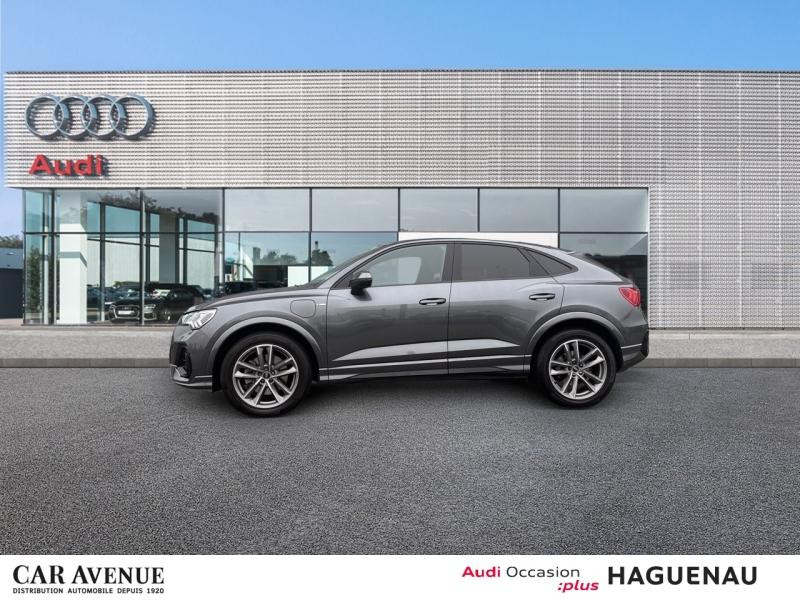 Used AUDI Q3 Sportback 45 TFSI e 245 S line S tronic 6 CAMERA 360° JANTES 19' TITANE ECLAIRAGE MULTICOLORE SMA 2022 Gris Daytona nacré € 38990 in Haguenau