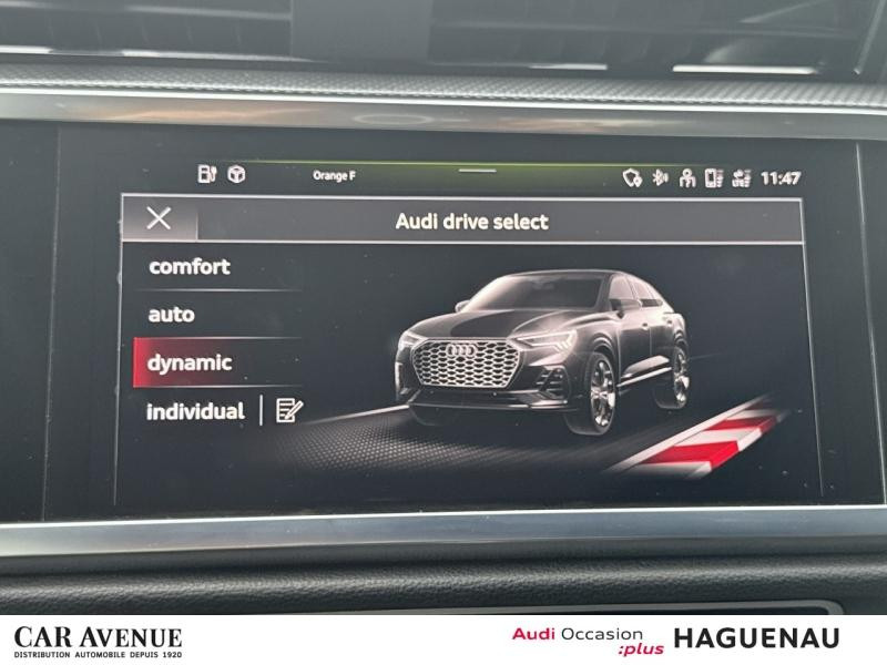 Used AUDI Q3 Sportback 45 TFSI e 245 S line S tronic 6 CAMERA 360° JANTES 19' TITANE ECLAIRAGE MULTICOLORE SMA 2022 Gris Daytona nacré € 38990 in Haguenau