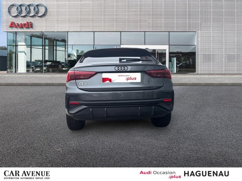 Used AUDI Q3 Sportback 45 TFSI e 245 S line S tronic 6 CAMERA 360° JANTES 19' TITANE ECLAIRAGE MULTICOLORE SMA 2022 Gris Daytona nacré € 38990 in Haguenau