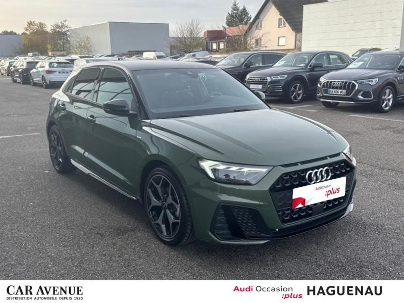 Used AUDI A1 Sportback 35 TFSI 150 S line plus S tronic 7 JANTES 18' CAMERA LED CLE CONFORT SMARTPHONE INTERFA 2025 Verts District métallisé € 32489 in Haguenau