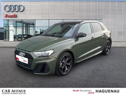 Occasion AUDI A1 Sportback 35 TFSI 150 S line plus S tronic 7 JANTES 18' CAMERA LED CLE CONFORT SMARTPHONE INTERFA 2025 Verts District métallisé 32 489 € à Haguenau