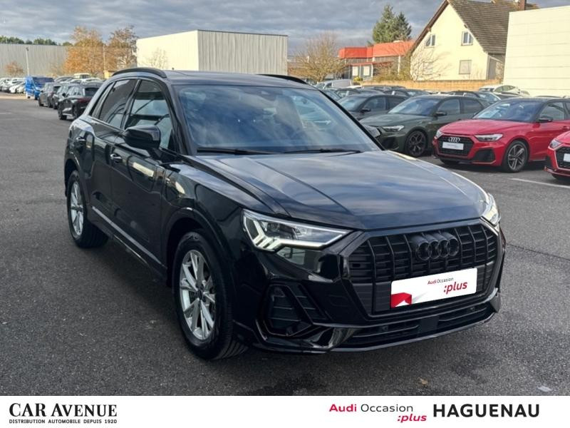 Used AUDI Q3 35 TFSI 150 S line plus S tronic 7 / Toit Panoramique / Virtual Cockpit / GPS / Caméra 2025 Noir Mythic métallisé € 44989 in Haguenau